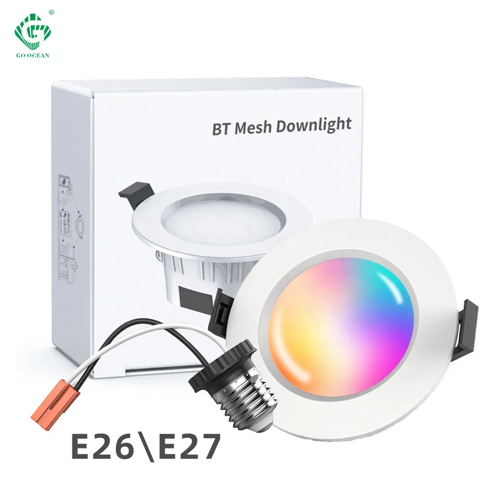 

E26 E27 BT Anti Glare LED Downlight Dimmable LED Downlight Recessed Smart Downlight Spotlight