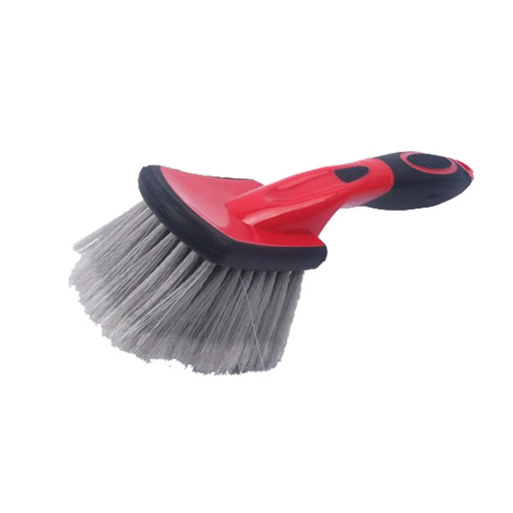 long handle soft bristle car wash brush/high quality soft car cleaning