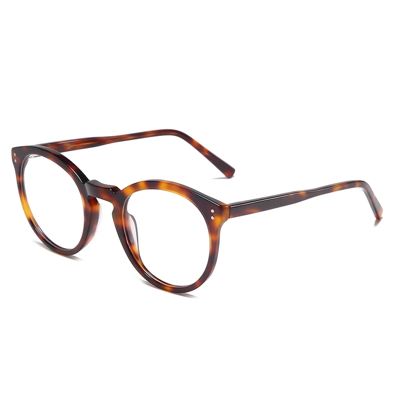 

China Acetate Optical Frames Manufacturer Stock Frames For Optical Lenses Designer Glasses With Rivet