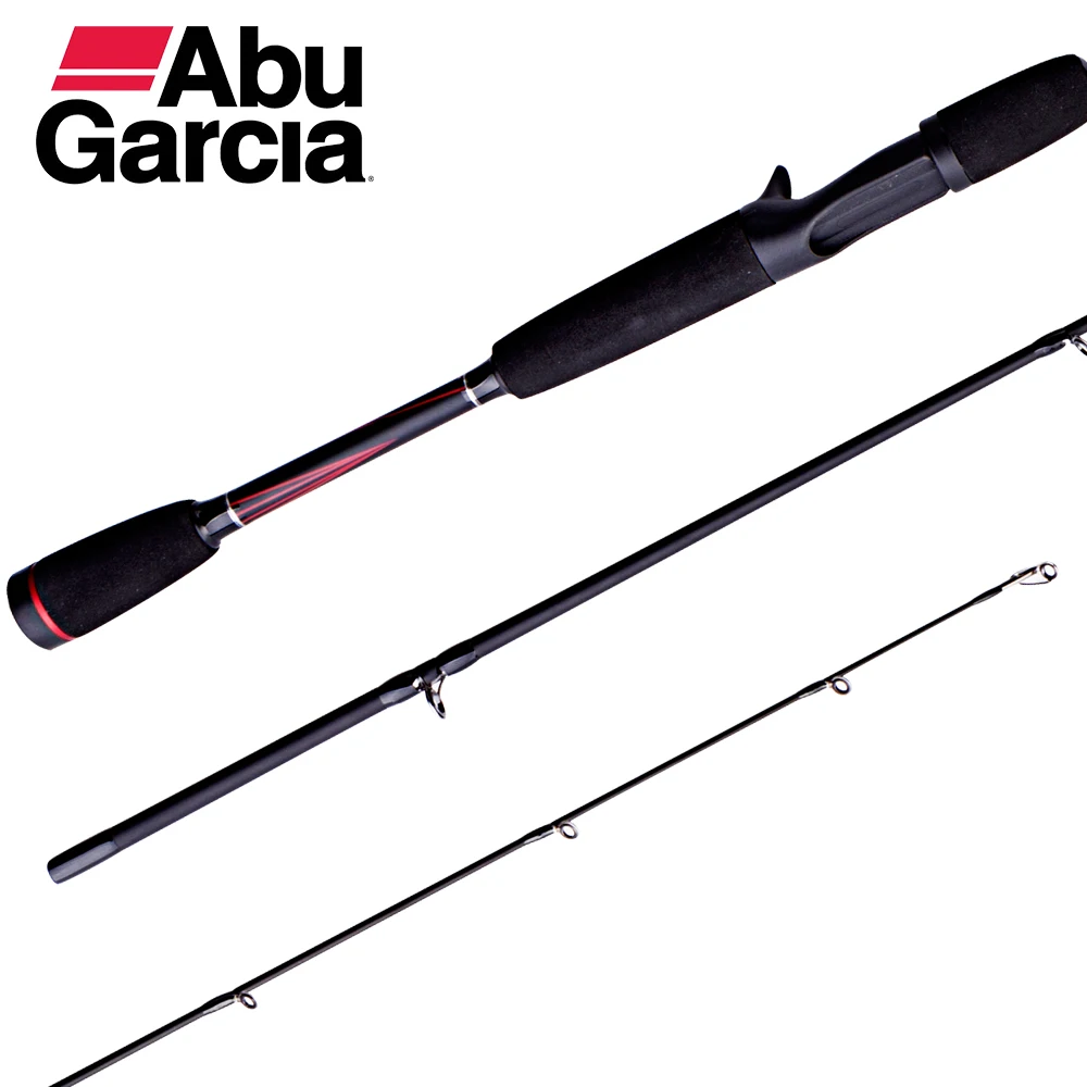 

ABU BLACK MAX two piece titan bass bait casting graphite garcia rods fishing carbon