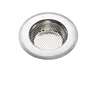 4.5" Diameter Stainless Steel Kitchen Sink Strainer Mesh Drain Cover Strainer Stainless Steel with Safe Double Edges
