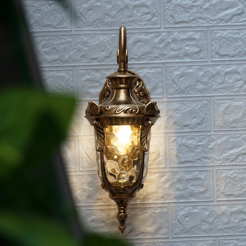 Outdoor Wall Lamps waterproof small decorative wall mounted morden garden landscape lantern lighting
