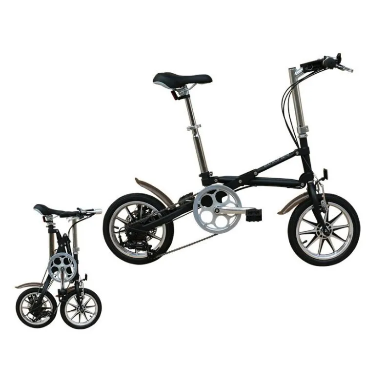 

TH-6-14 7 Speed Adult White 500W Electric Bike 20Inch LCD Light Speed 40KM/H High Class Alloy Steel E Bikes
