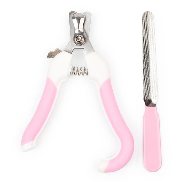 

High Quality Pet Nail Clipppers Dog Nail Trimmer for Dog Pet, Pink/blue