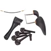 Professional Strings Instruments Violin Accessories High Grade Ebony Violin Fittings For Violin
