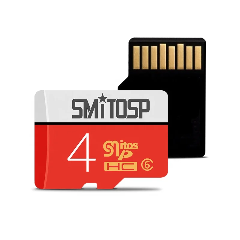 

Ceamere Smitosp White Red 4GB Memorias Cards Mini TF Hafza Kort Class 10 8GB 16GB 32GB 64GB 128GB 256GB 4GB Flash Memory Card