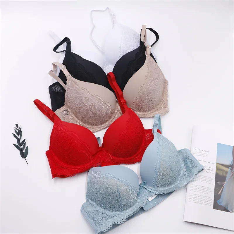 

Fashion Underwear Plus Size Breathable And Refreshing Ladies Bra Lace, Customized color