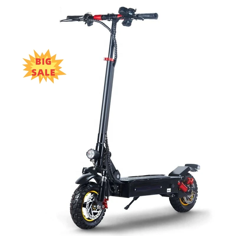 

best selling US Warehouse 48v 21ah range 40-60km 10 inch off road wheels scooter electric 1000w with rear motor for adults