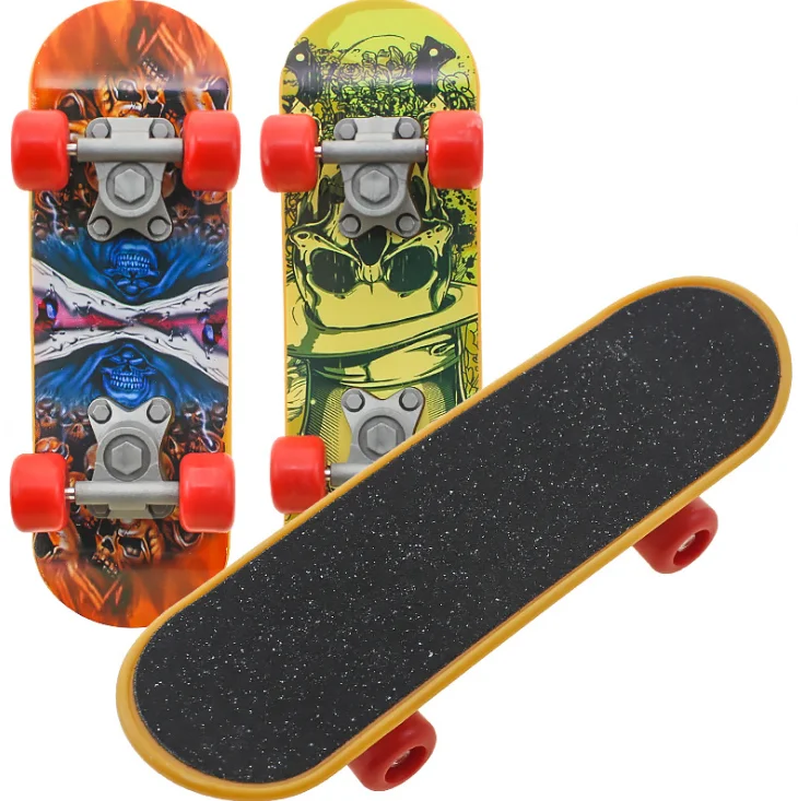 

Finger Skate Board Mini Toy Finger Skateboard, White