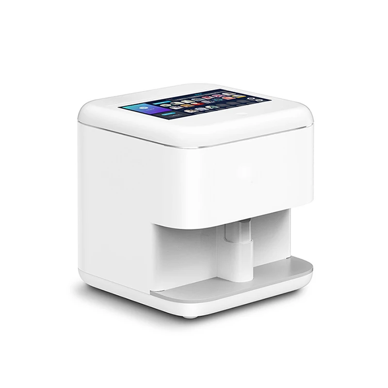 

Factory price smart 3D digital nail machine equipment Easy-to-operate nail printer, White