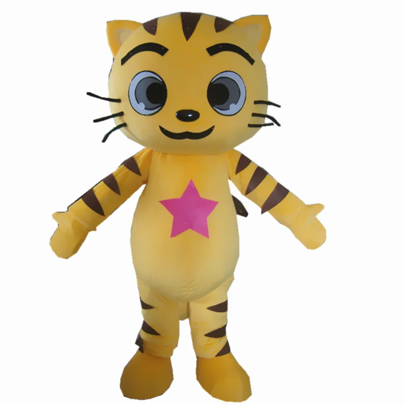 

High quality EVA foam custom tiger mascot costumes/animal mascot costumes