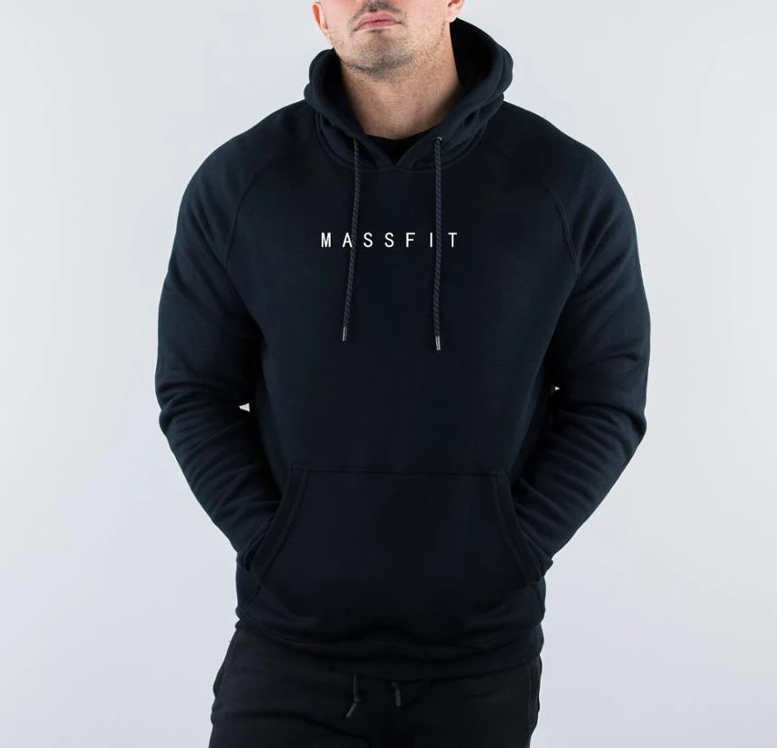 

3002 Wholesale Black Athletics Gym Hoodies For Men