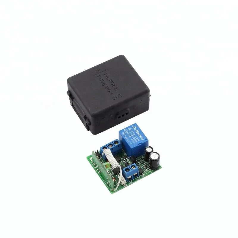 

DC12V Receiver learning code rf switch remote controller with Relay KL-K103X