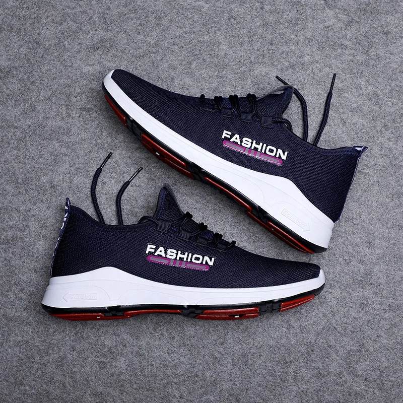 

Fashionable Men's Sports Casual Shoes Breathable Flat High Heels, Customized color