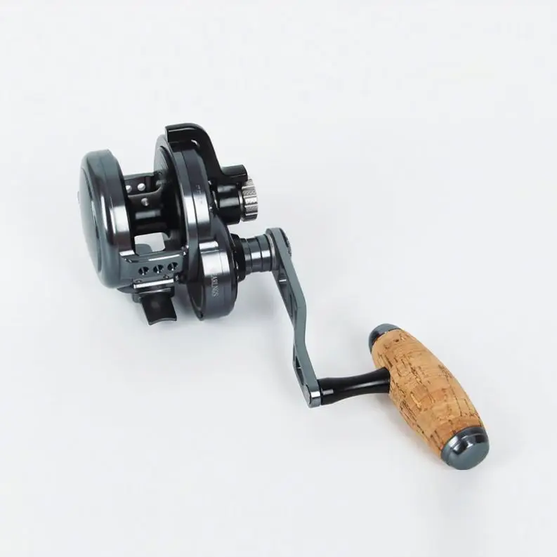 Topline Full Metal Slow Pitch Tuna Reel Overhead 9+2BB Jigging Saltwater Fishing Reel Offshore Sea Jigging Reel Angelrolle