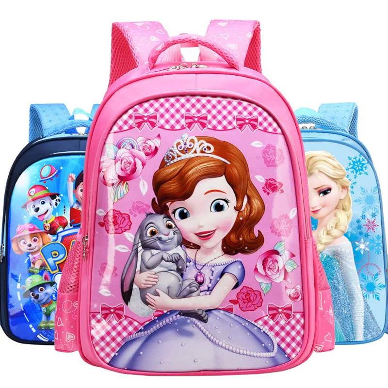 

student school bags for girls pink backpacks cartoon unicorn children school bag kids