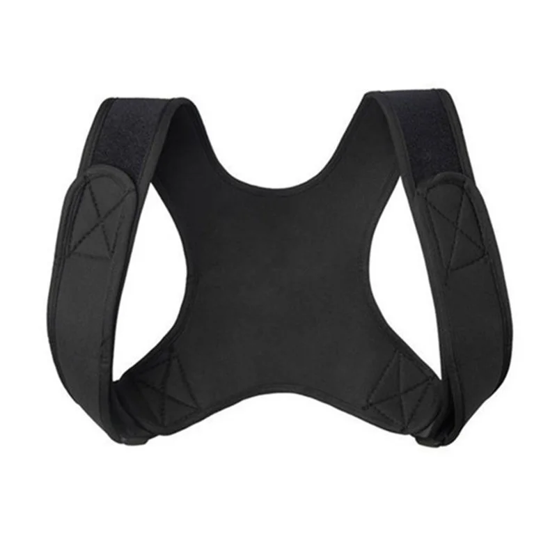 

Approved Adjustable Universal Upper Clavicle Back Support Posture Corrector Belt, Black