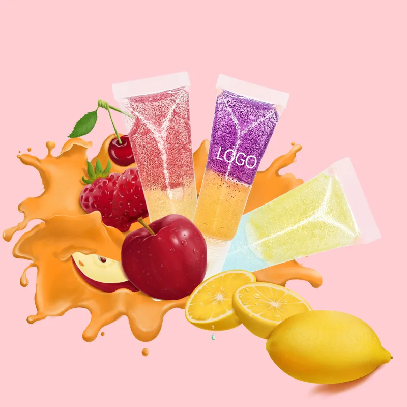 

Fruit Flavor Plumping Lip Gloss Base Squeeze Lip Gloss Vendor Packaging Tubes Custom Lipgloss Private Label