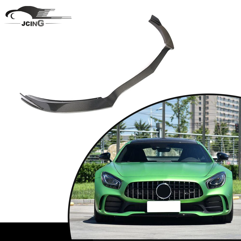 

Factory OEM Carbon Fiber Front Lip Spoiler for Mercedes Benz AMG GT R 2016 - 2018