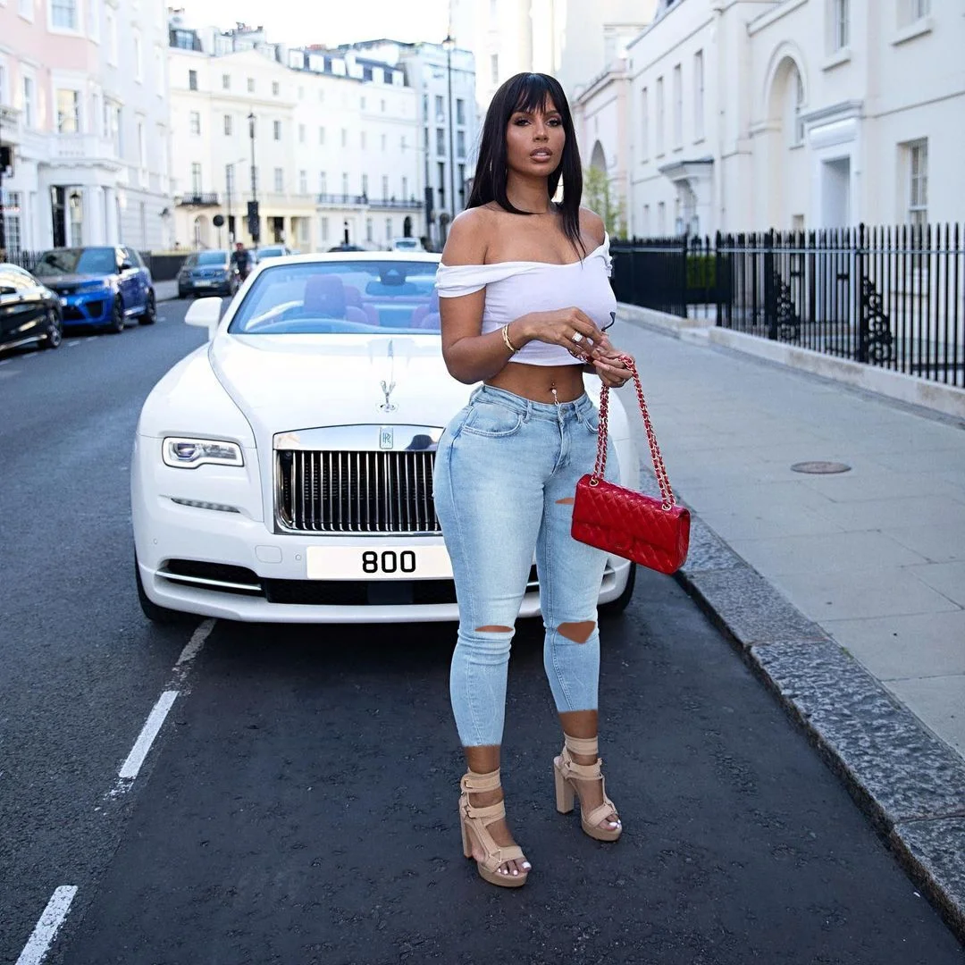 

Plus Size Women's Pants Women Skinny Bandage Jeans Fashion Hole Ripped Denim Pants For Ladies