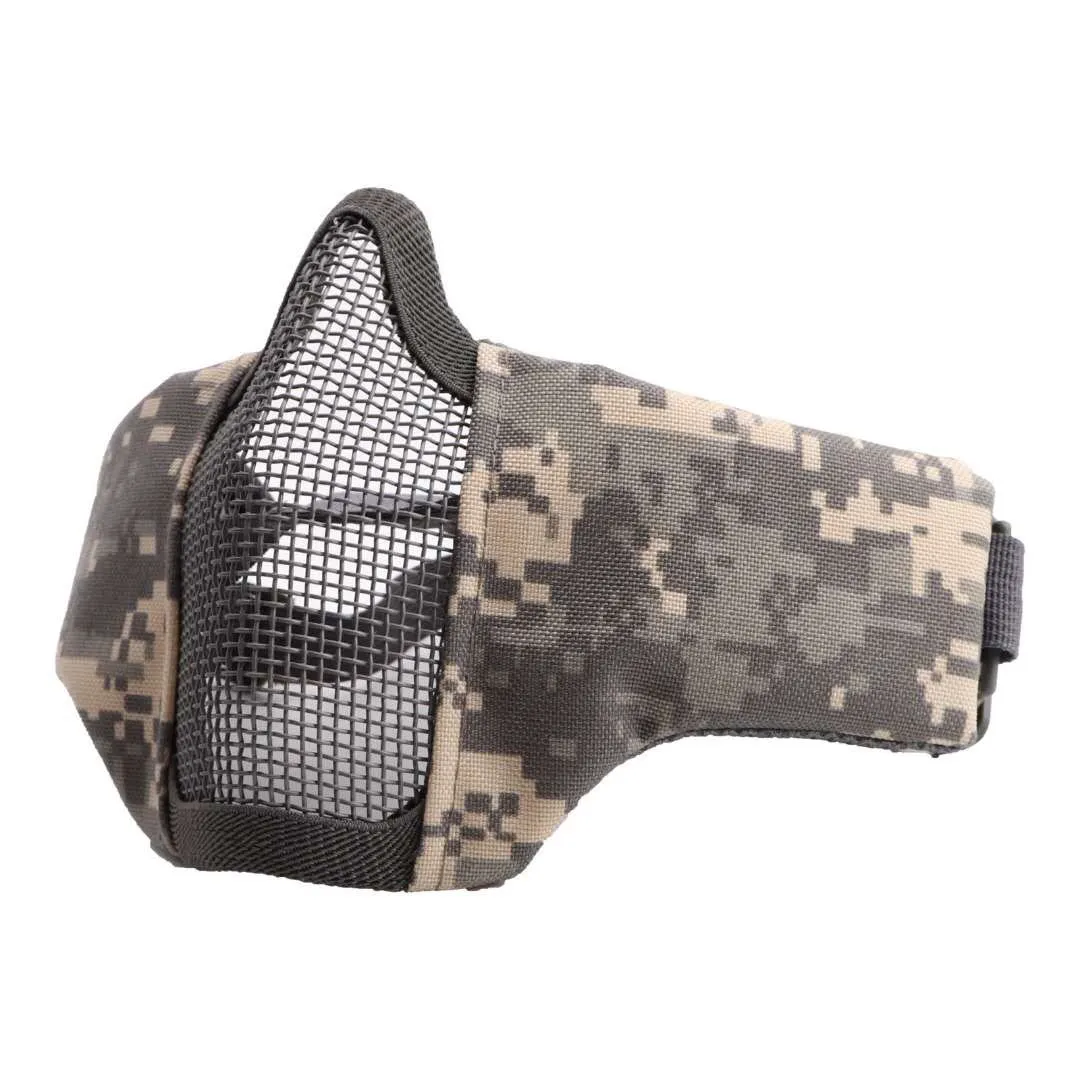 户外骑行野战装备战术组半面罩和护目镜plus补丁v10 升级