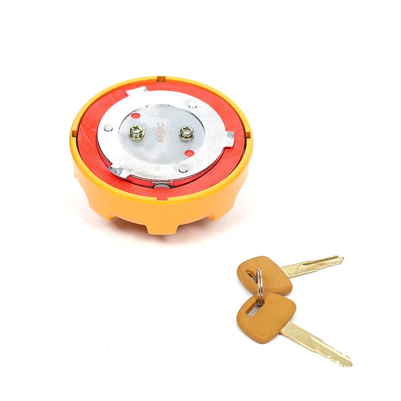 New Sh200 Antitheft Fuel Cap Diesel Fuel Tank Cover Excavator Engine