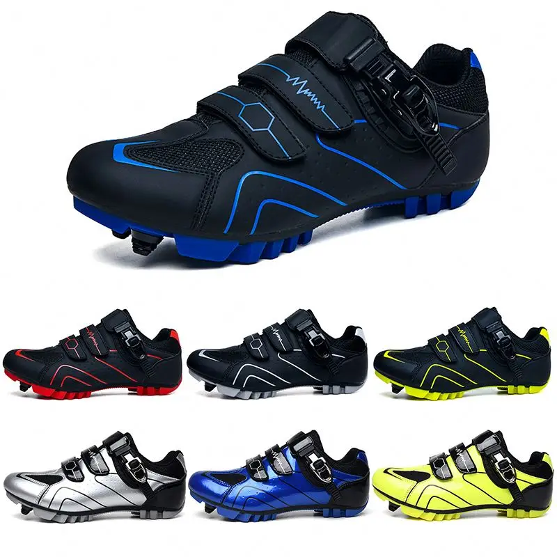 

Cycling Shoes Women Rubber Soul Bike Cycling Shoes Road Lock Gold Road Trade Shoes