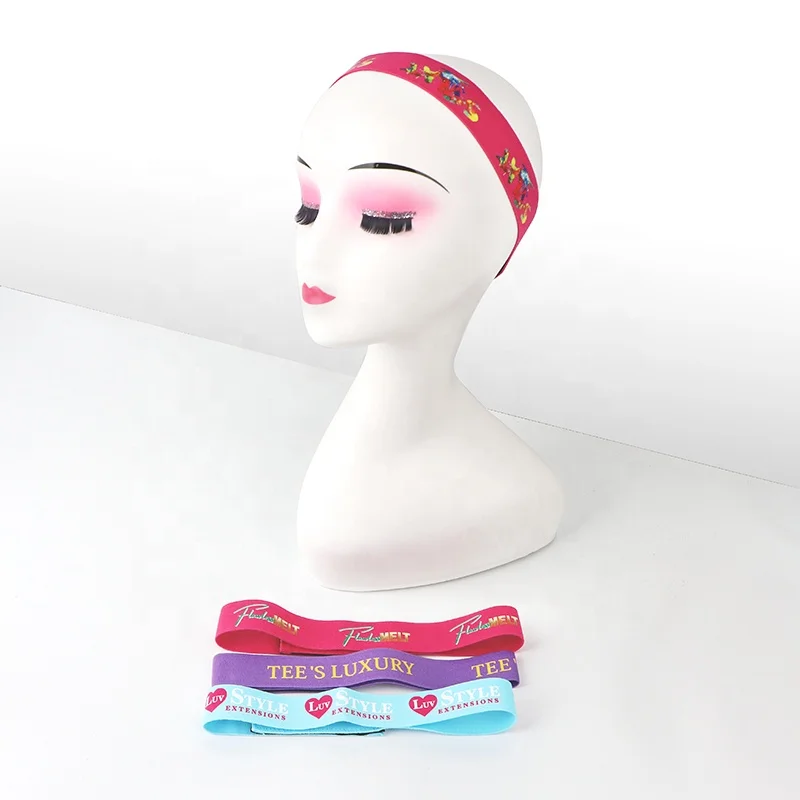 

Custom Designer Luxury Sport Velcro Headband Cute Baby Elastic Hair Band For Women, All colors