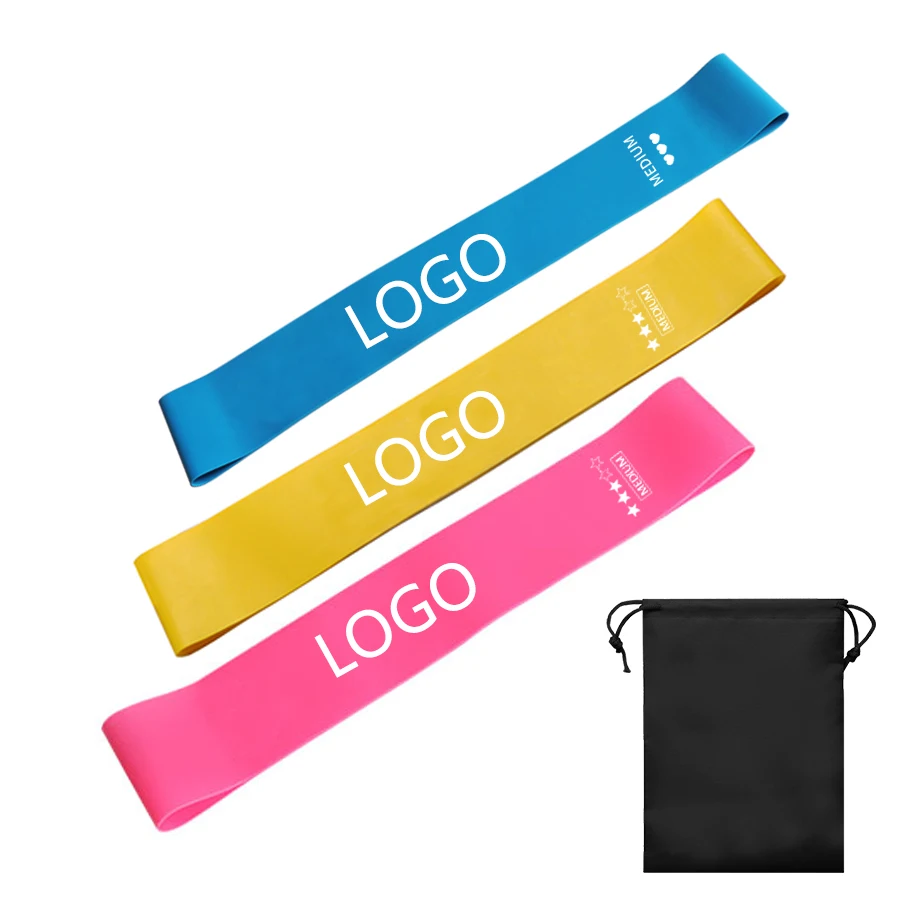 

Hot Sale Strength Home Yoga Fitness Gym Custom Logo Latex Resistance Bands