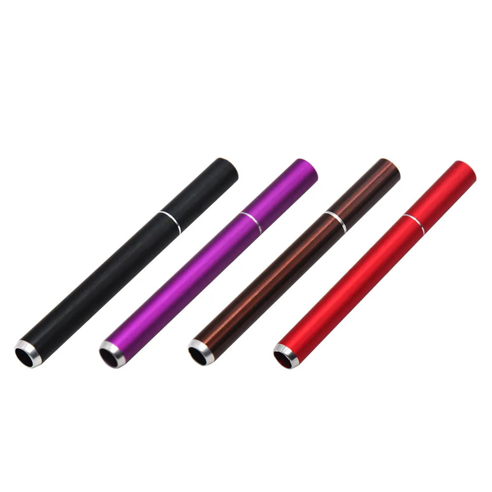 Metal Nasal Snuff Sniffer Snorter Straw Snuffer Tube Bottle Tobacco Pipes