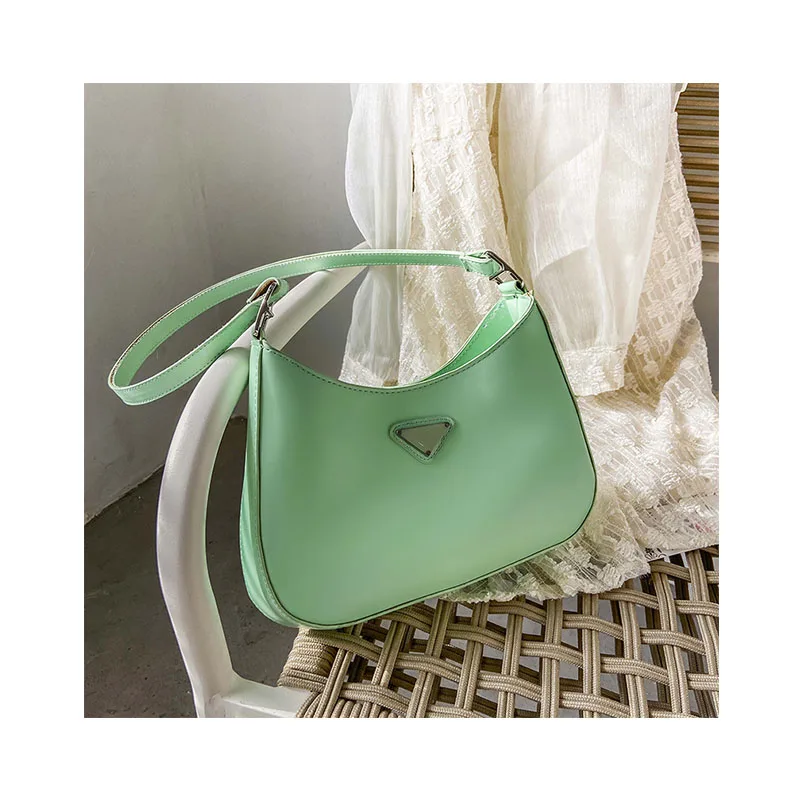 

Summer Brand Women Bags Inverted Triangle Candy Color Messenger Bag Ladies Elegant Underarm Sac Fashion PU Purses And Handbags