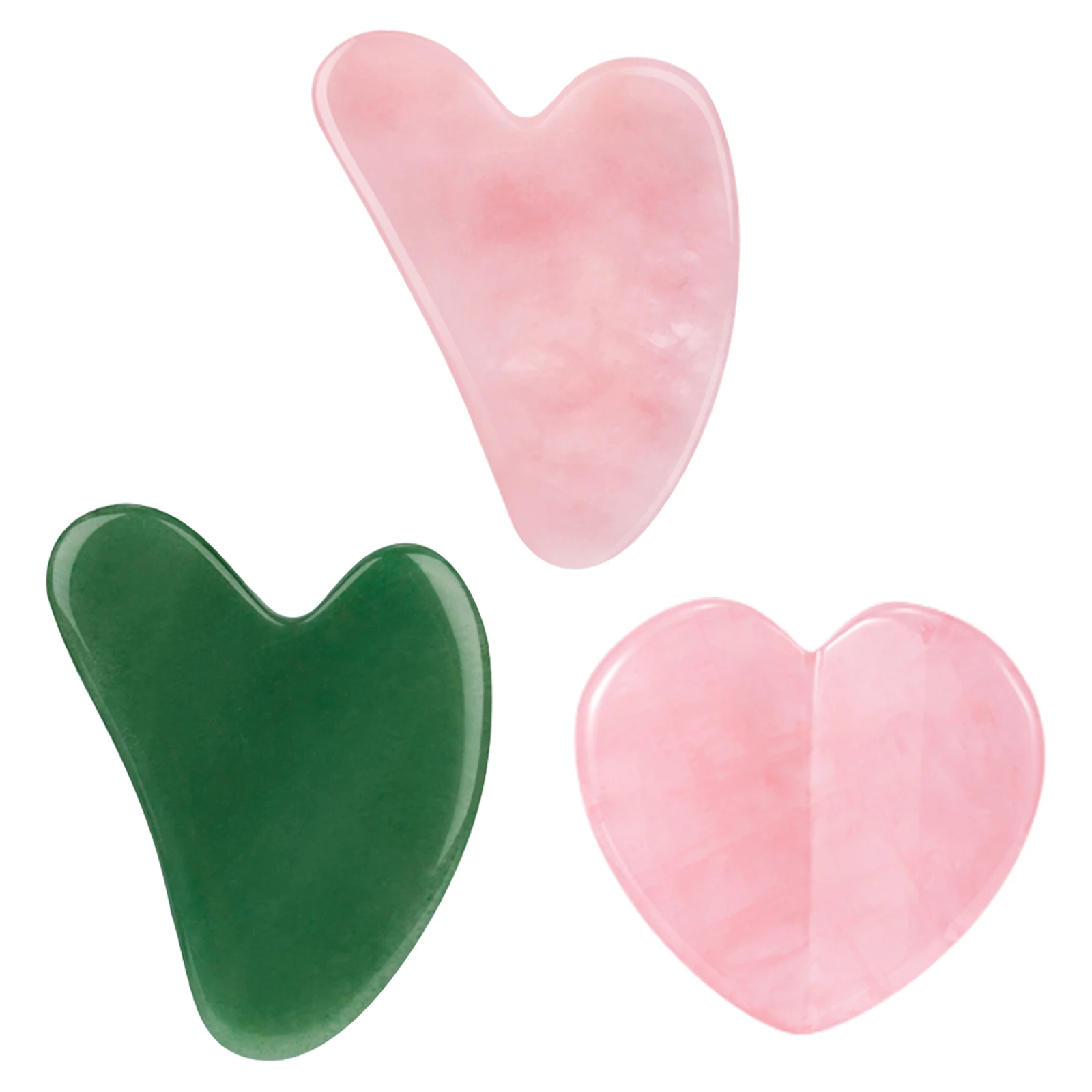 

Relaxing Relieve Wrinkles Scraping Massage Tool Face Tool Dropshipping Body Bian Stone Custom Gua Sha, Pink(customized)