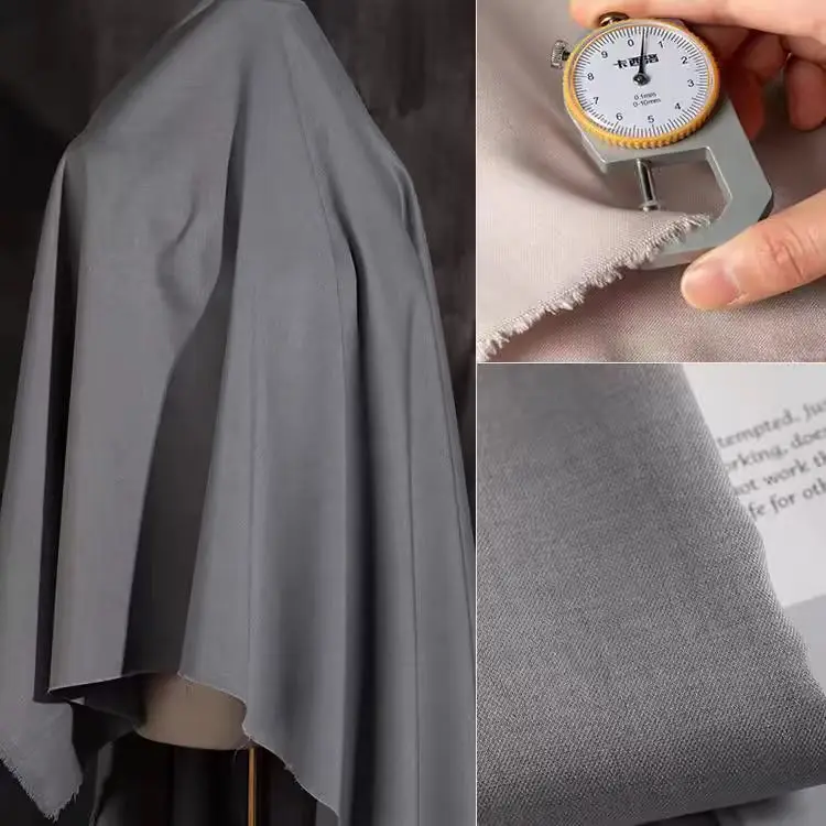 Hot Selling 95% Polyester 5% Spandex Outfit Jacket Trousers Pleated Skirt in Spring Autumn Twill Fabric for Men and Women