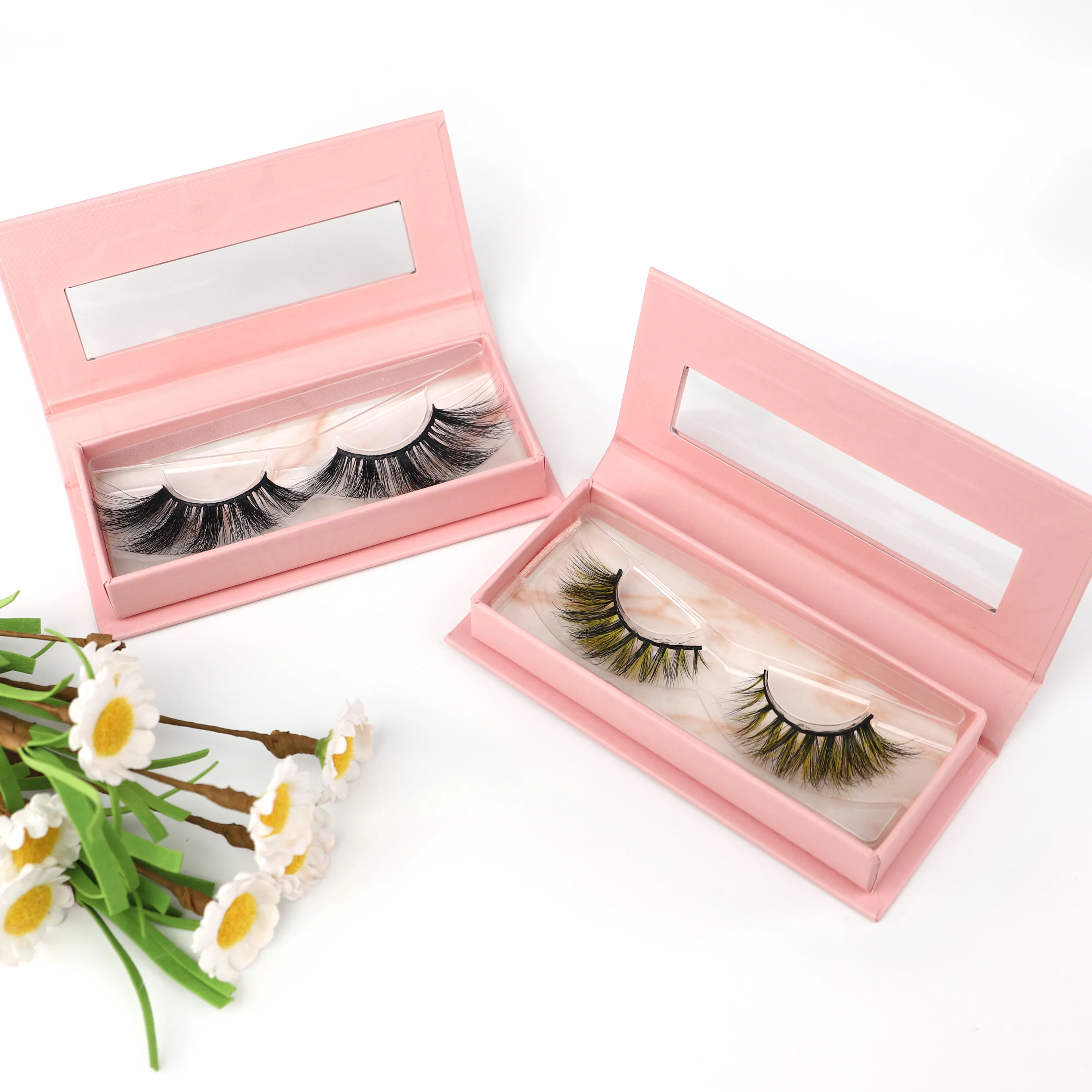 

Eyelash private label 100% handmade mink eyelash