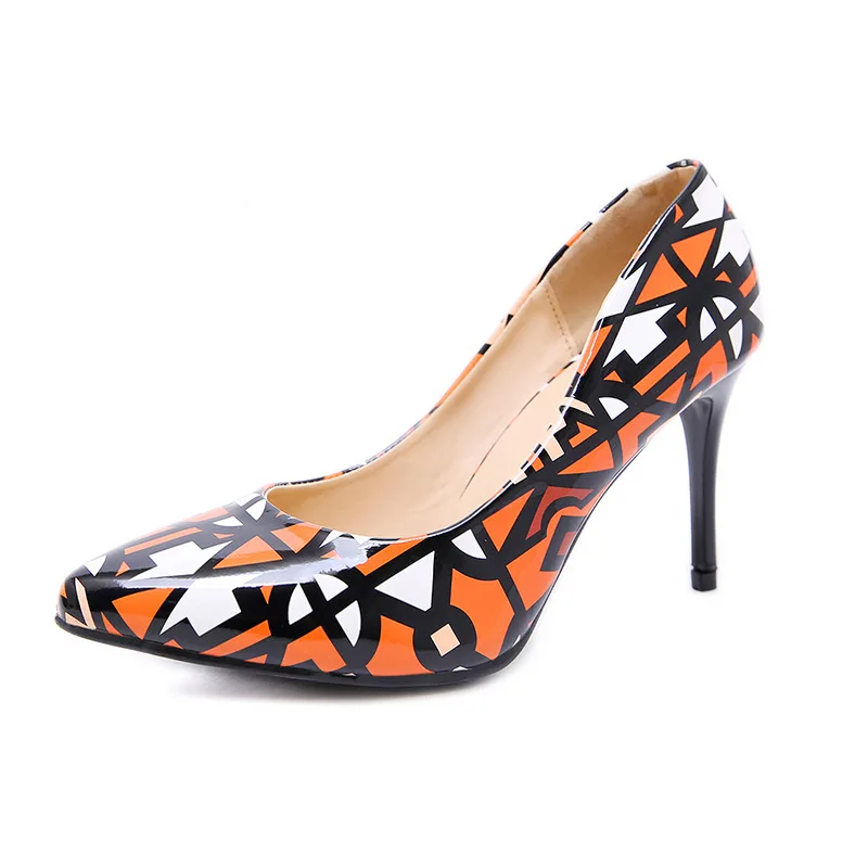 

New Fashion women high heel shoes wedding party office lady wear thin heel shoes for lady Super high pumps