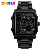 

China Newst cool men Three time display 5 group alarm Watches for sale sports watch men #1274