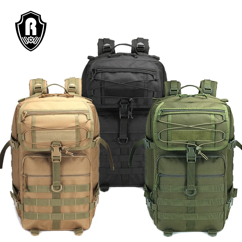 

custom outdoor large capacity men backpack waterproof backwoods smell proof backpack for travelling hiking, 3 colors