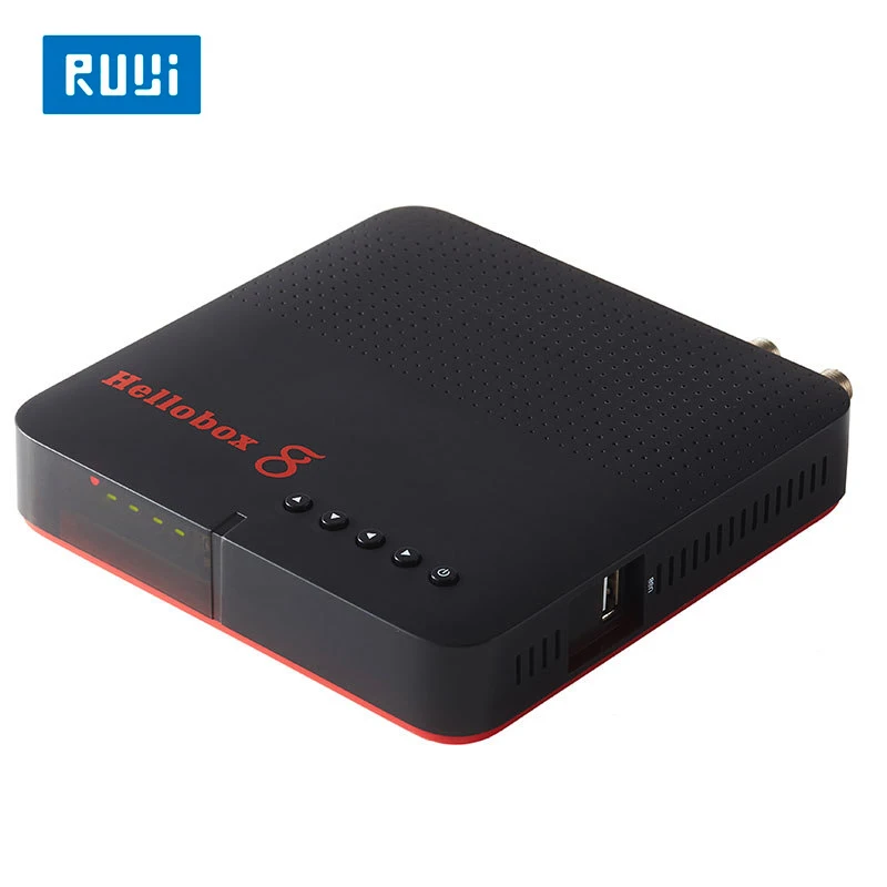 Hellobox 8 DVB-S2X/T2 COMBO TV box iptv mobile phone tv cccam newcam biss powervu
