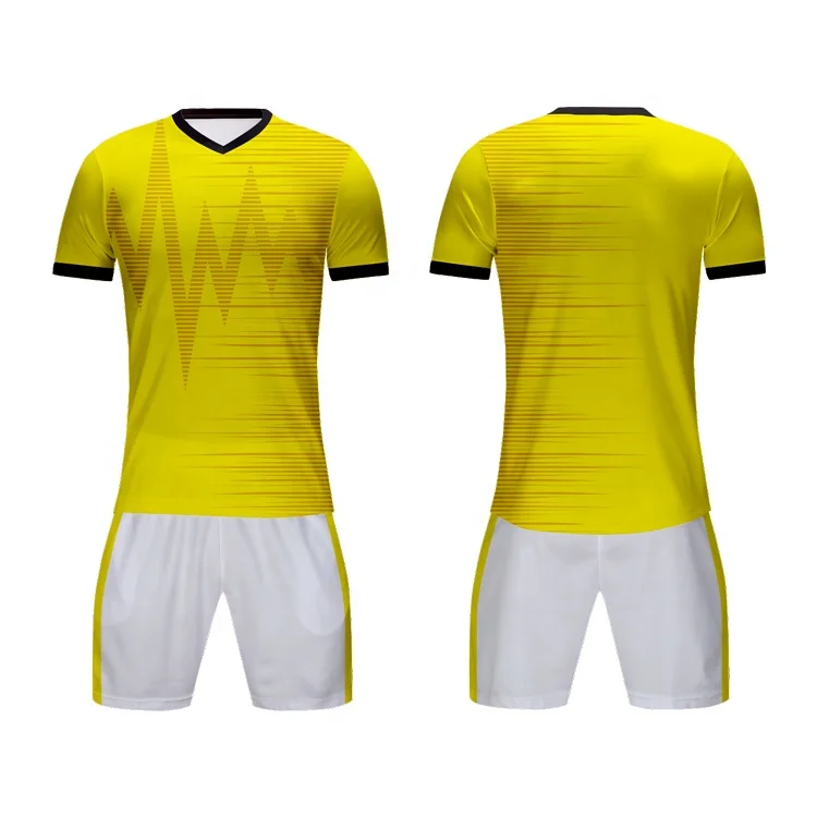 

Wholesale Soccer Team Wear Custom SoccerJersey New Model Latest Designs Soccer Uniform Set, Different color can be customized