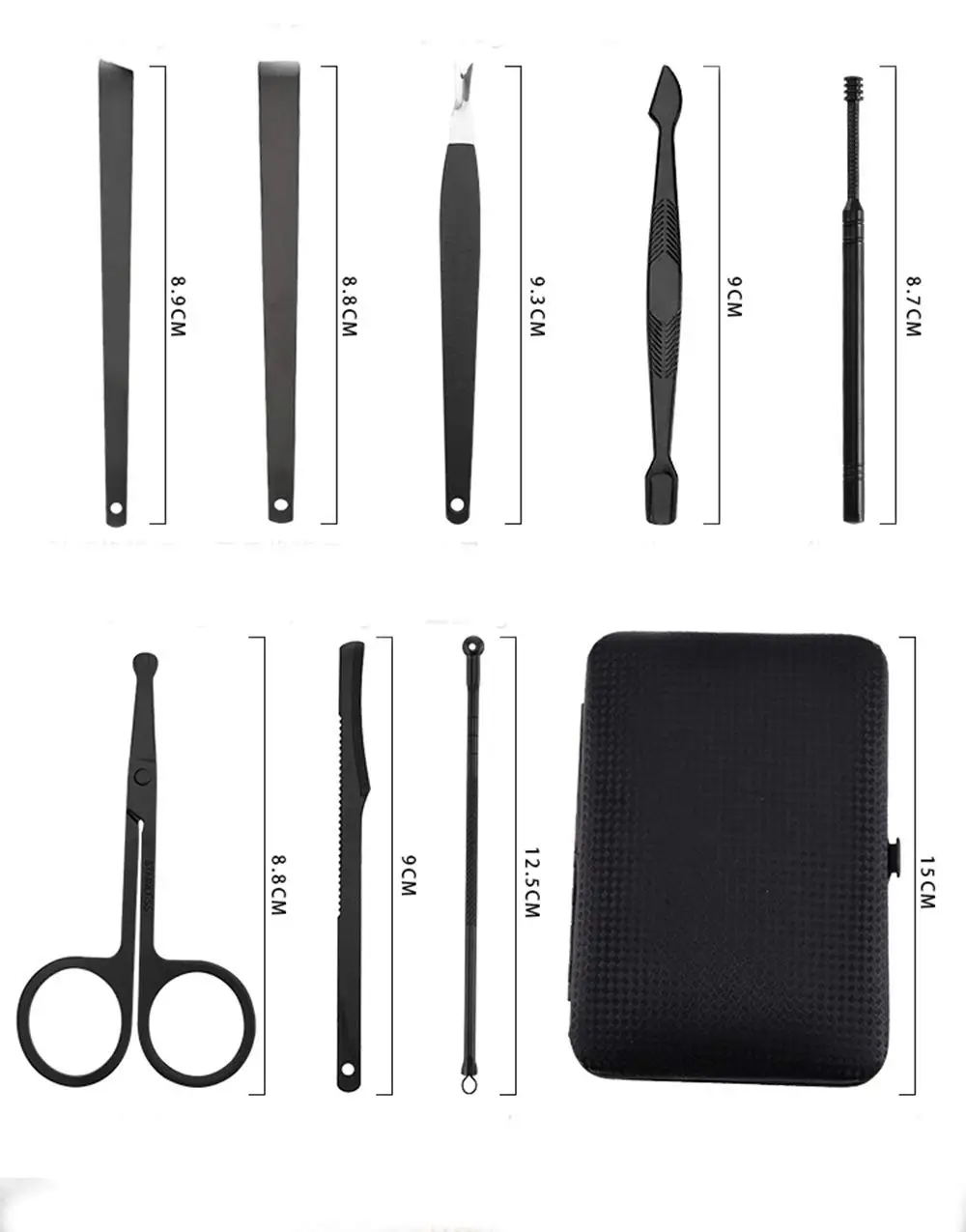 18 In 1 Grooming Kit Stainless Steel Professional Pedicure Set Updated 2019 Version Manicure Set.jpg