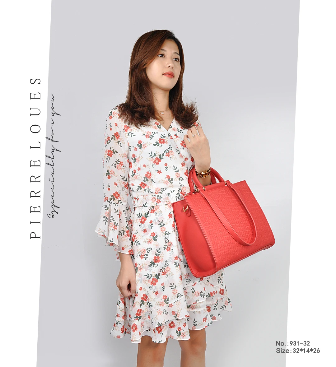 

Pierre Loues high quality tote bag handbag high capacity for women