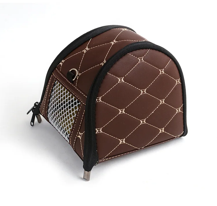

Advocator OEM/ODM Chinchilla hamster nest guinea pig hedgehog pu leather small pet carrier tote handbag, Customized color