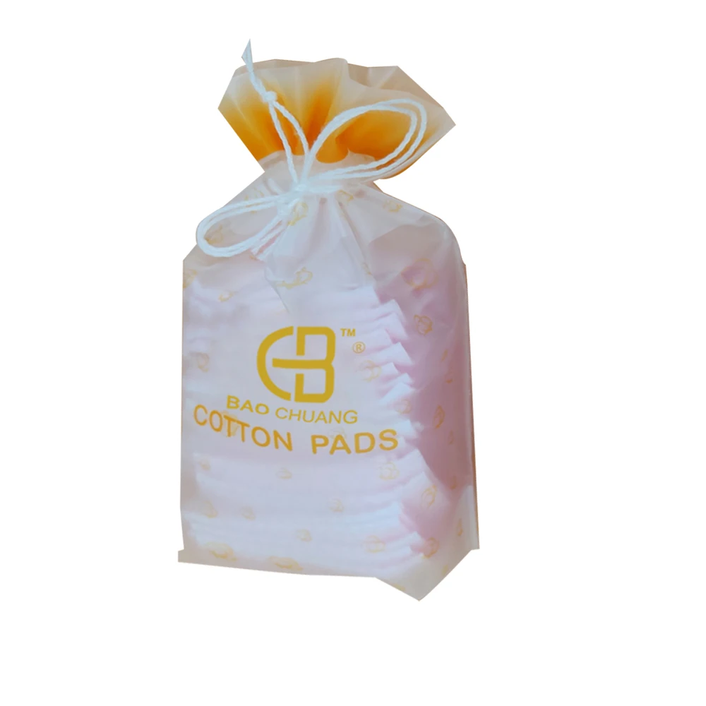 

RTS BC02006-01 high quality lint-free cotton three-layer square washable cotton pad