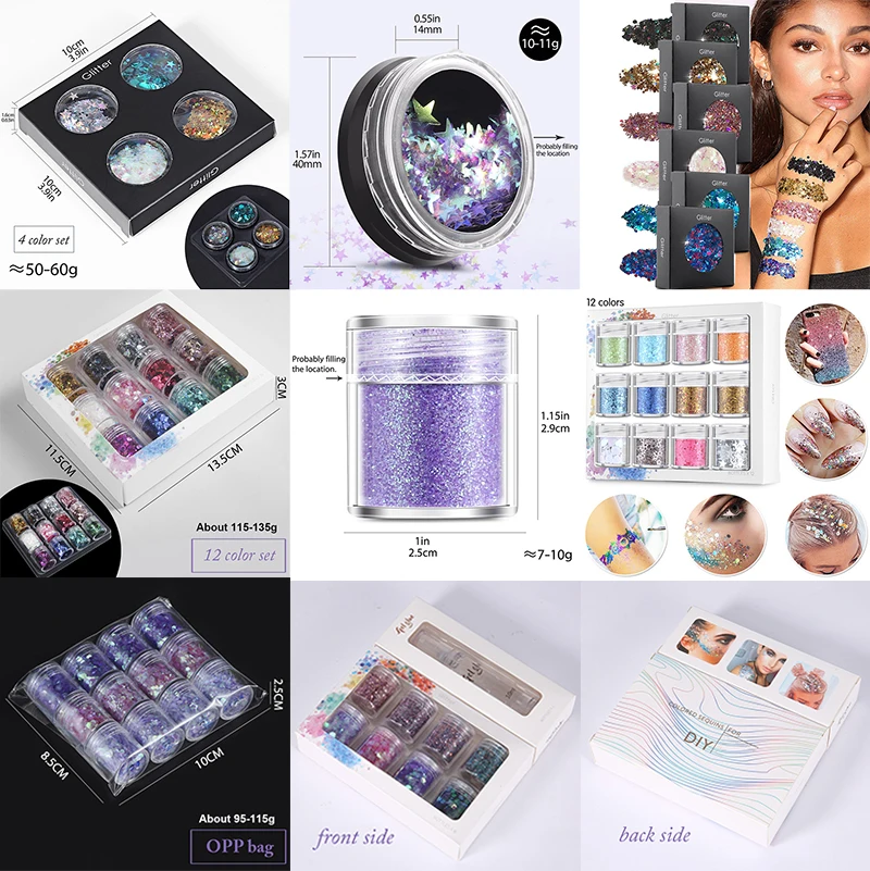 high quality glitter por mayor