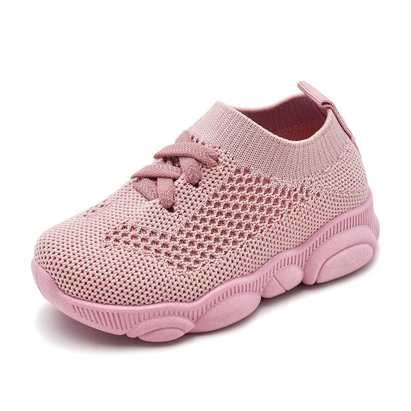 

Spring and autumn children's mesh sports shoes boys' breathable mesh shoes girls' casual shoes children's soft bottomed