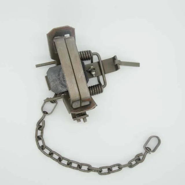 

Handle Metal Catch Possum Coil Spring Trap Tool, Black