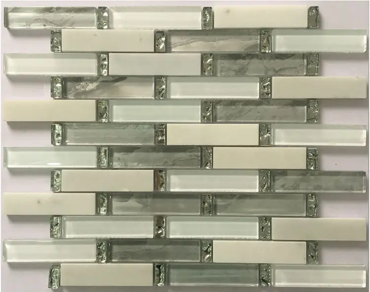 Super maket Самая продаваемая мозаичная плитка из ламинированного стекла из Фошаня, Китай