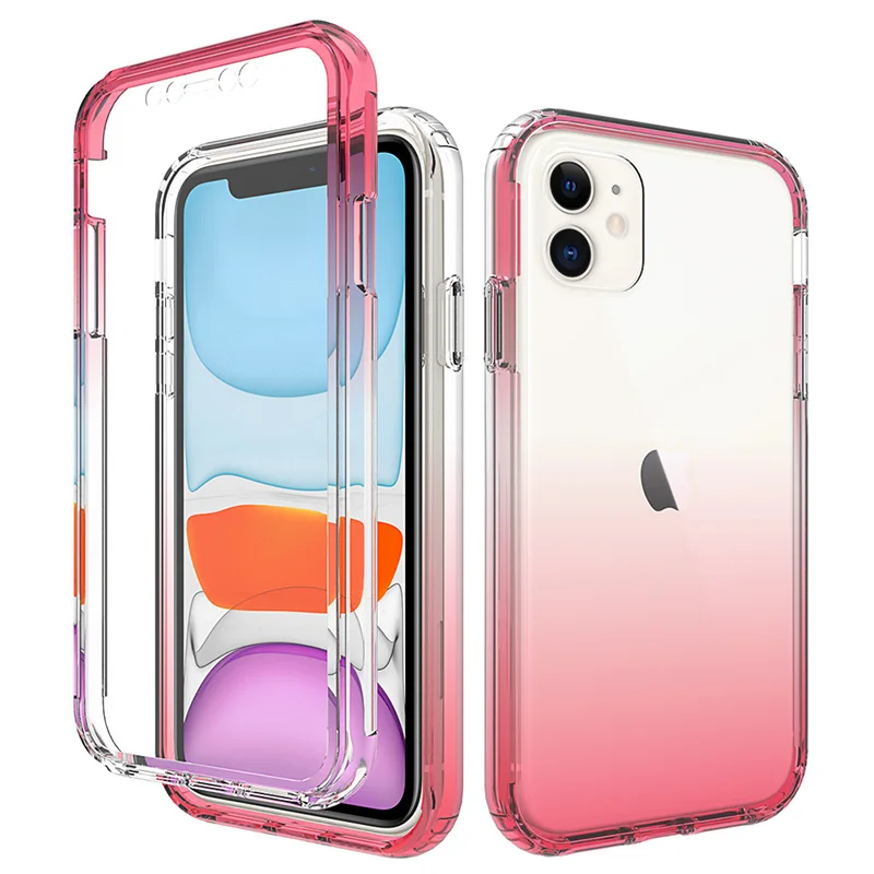 

LeYi TPU+PC Shockproof Full Cover Case Mobile Phone Shell for iPhone 11 series magnetic Drop resistance Printing