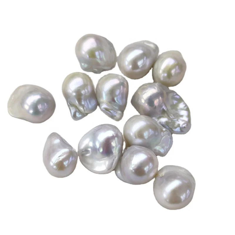 

Big 13-18mm Natural Freshwater Baroque Pearl Beads High Quality Loose Pearl
