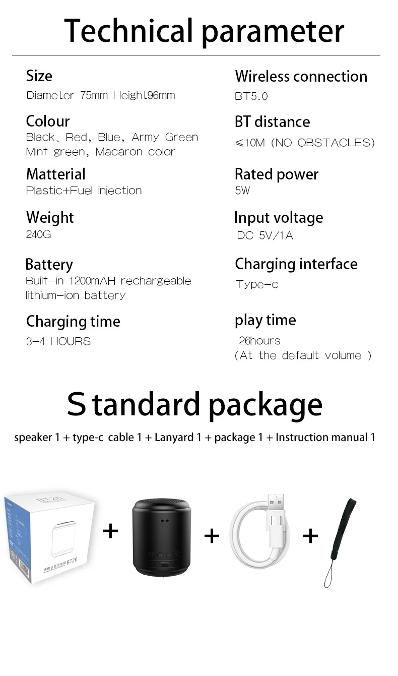 Cheap Waterproof outdoor wireless mini portable Blue tooth speakers - ANKUX.COM